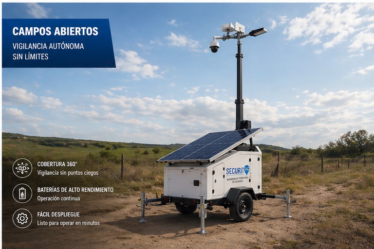 SECURIROVER en campos abiertos